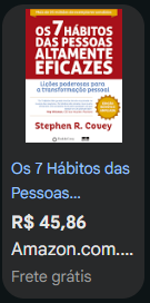 Preço Os 7 Hábitos
